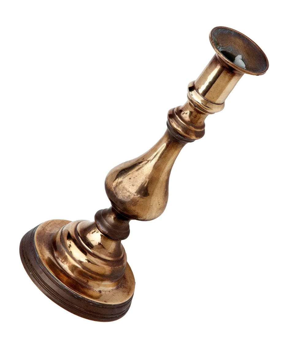 Vintage Curvy Candlesticks Pair - 7