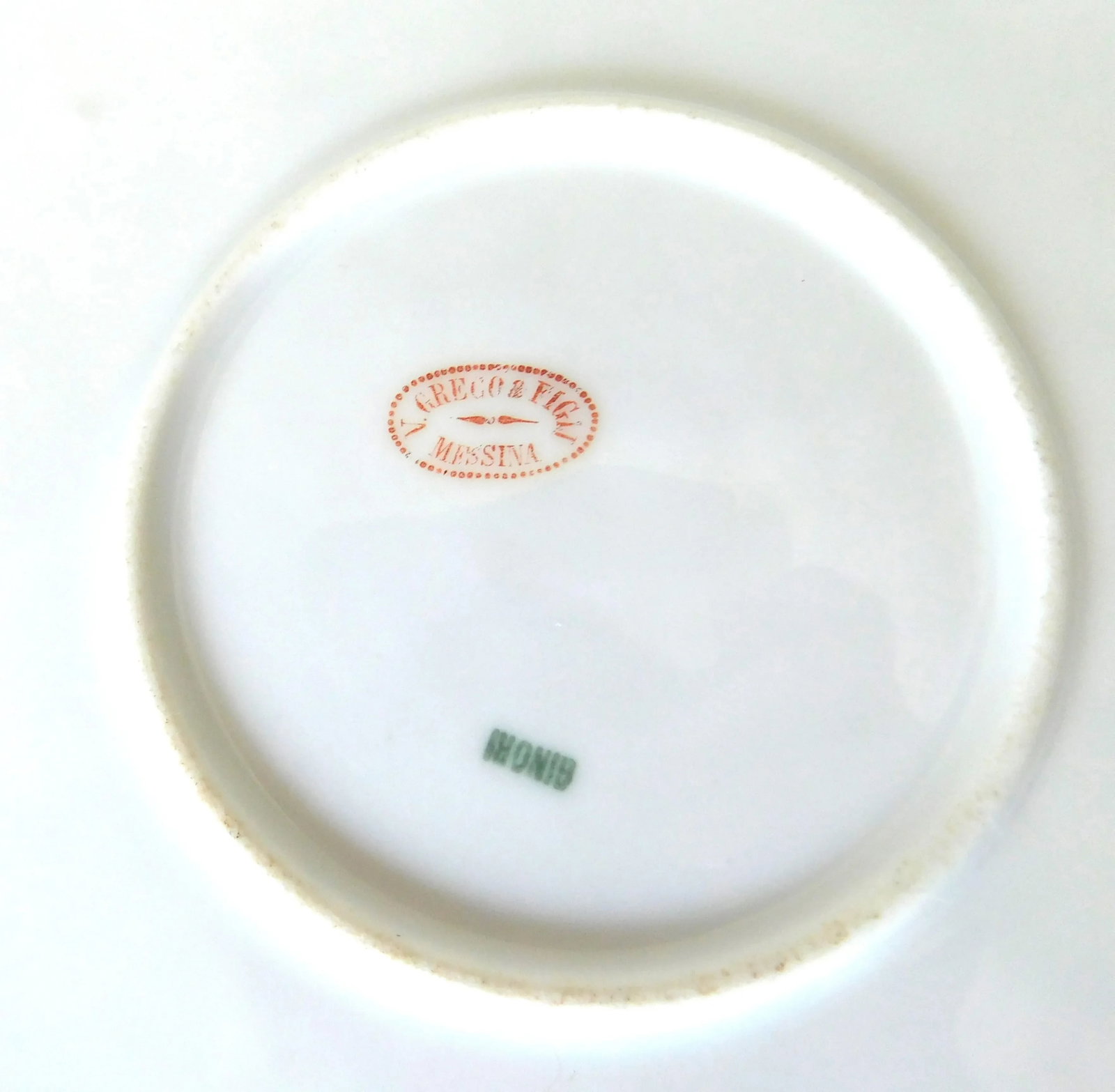 Richard Ginori Large Porcelain Ceramic Covered Vintage Serving Piece and Under Plate, Made in Italy - 5