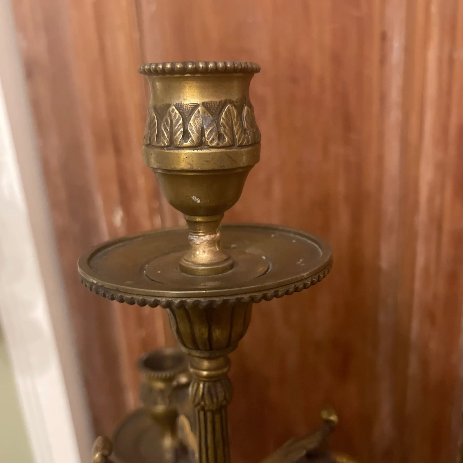 Pair of Bronze Renaissance Revival Candelabras - 2