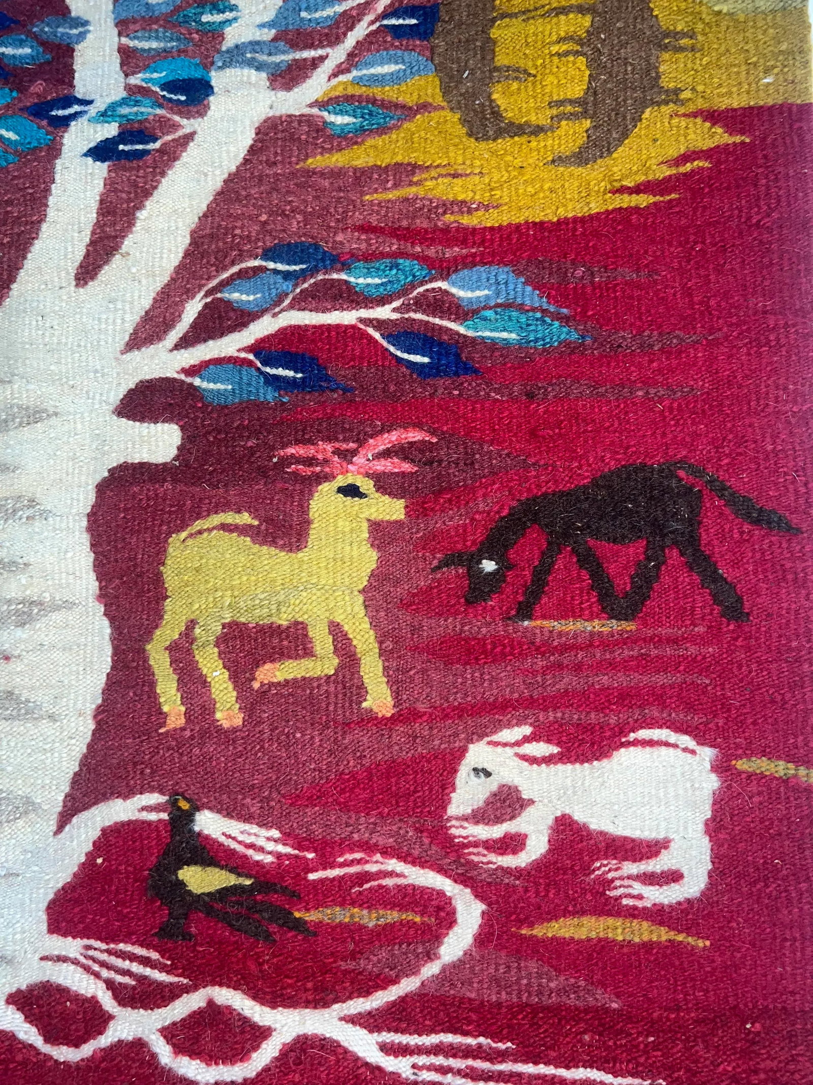 Outstanding Ramses Wissa Wassef Woven Vintage Tapestry - 2