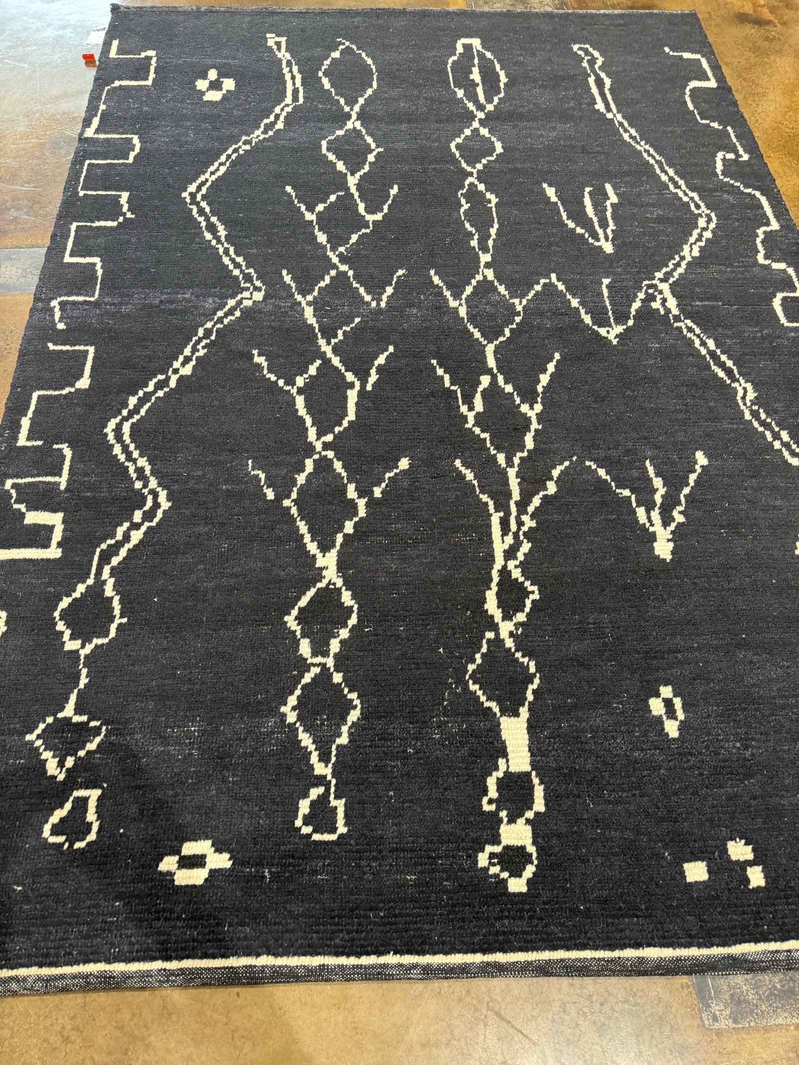 Handwoven Moroccan Style Area Rug 6x9 - 10