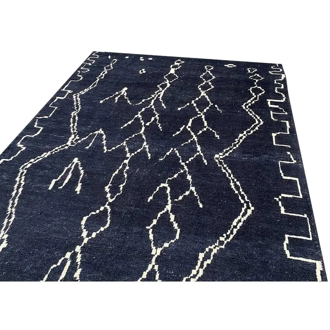 Handwoven Moroccan Style Area Rug 6x9 - 6