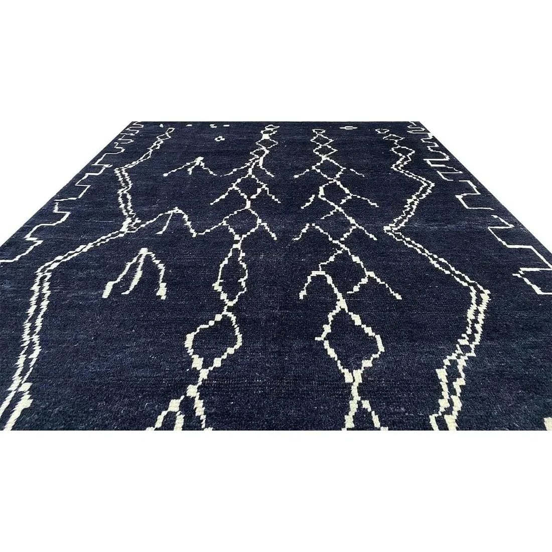 Handwoven Moroccan Style Area Rug 6x9 - 8