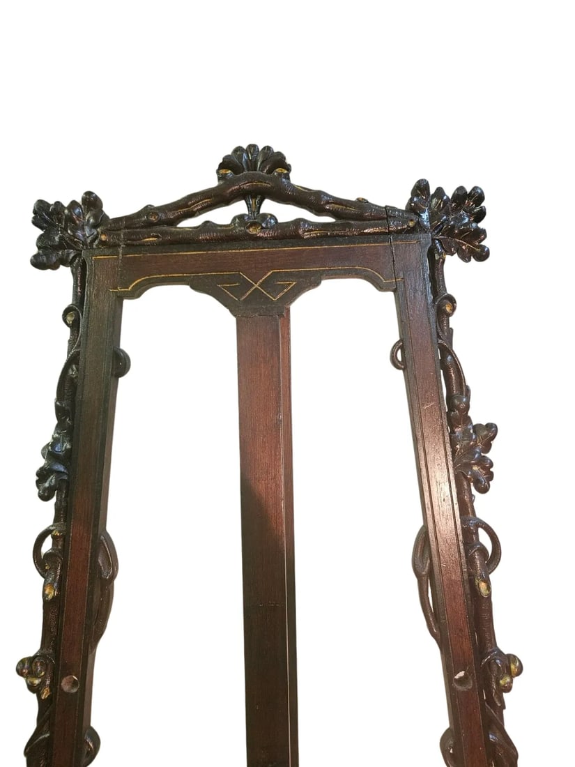 Late 20th Century Egyptian Revival Carved Easel - 2