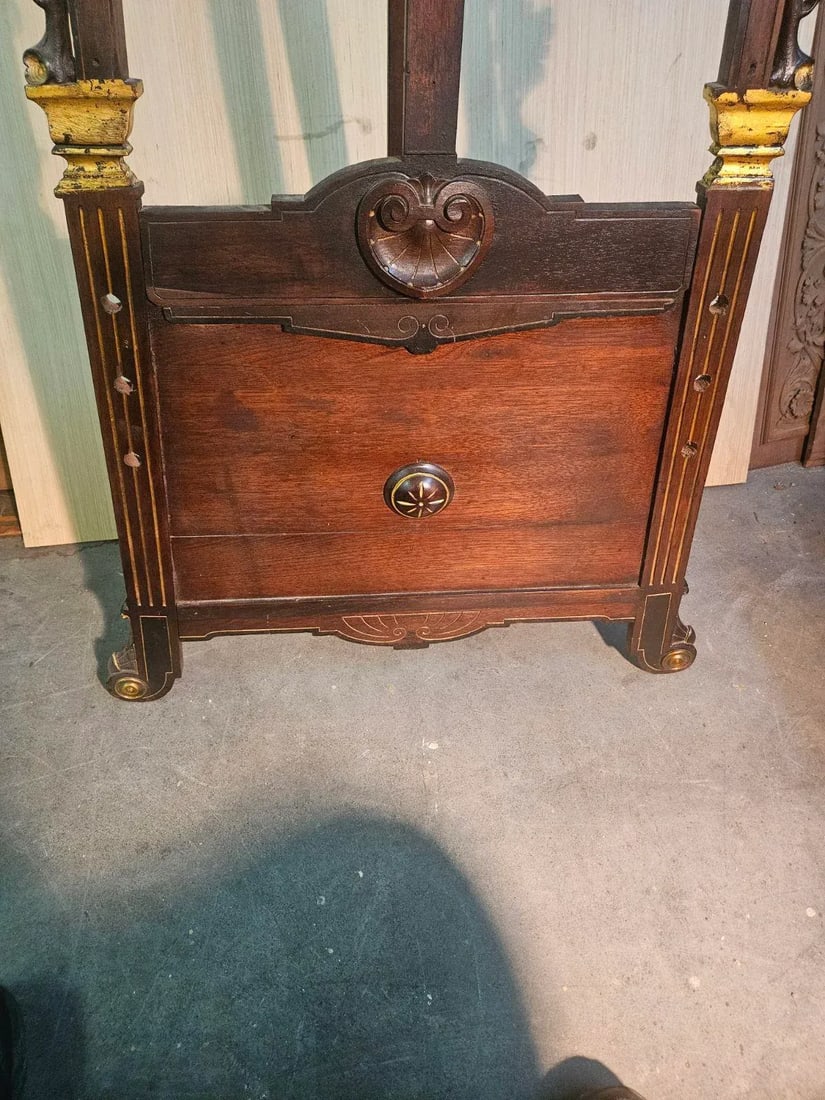 Late 20th Century Egyptian Revival Carved Easel - 6