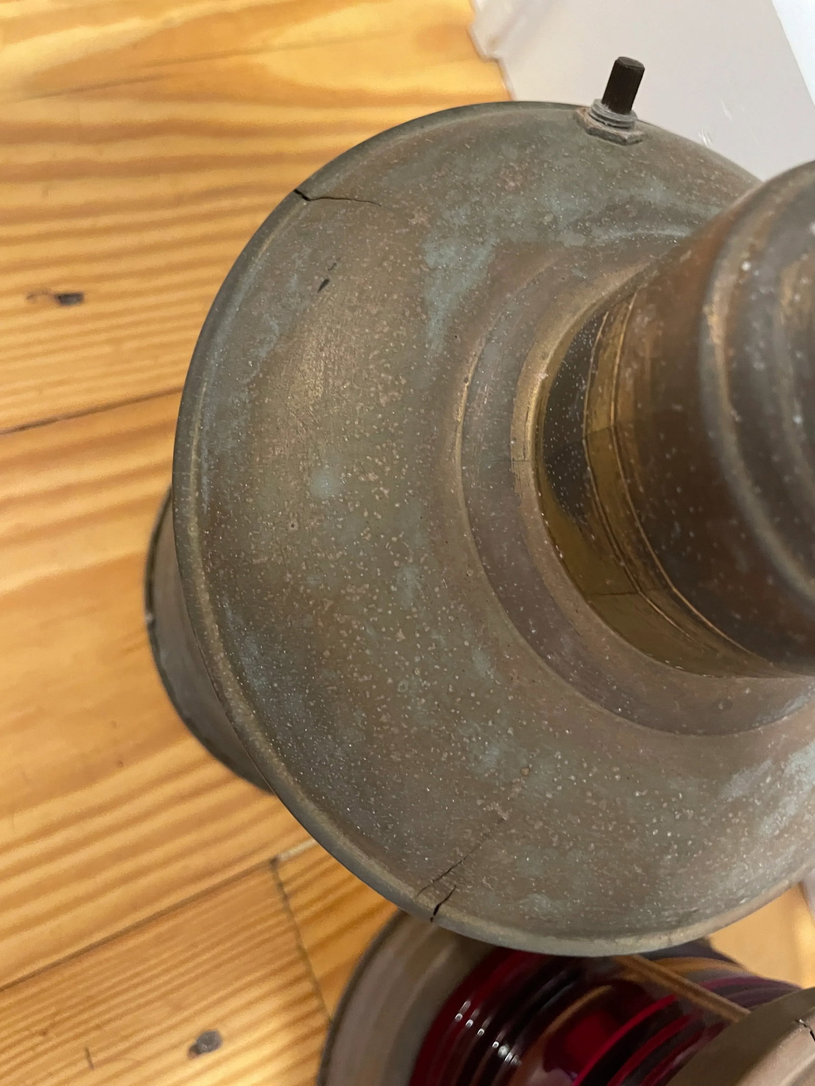 1940s Brass Nautical Ship Lantern Table Lamps - a Pair - 7