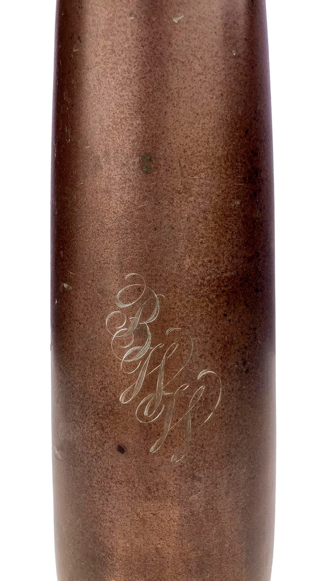 Early 20th Century Bronze & Sterling Silver Flower Vase - 5