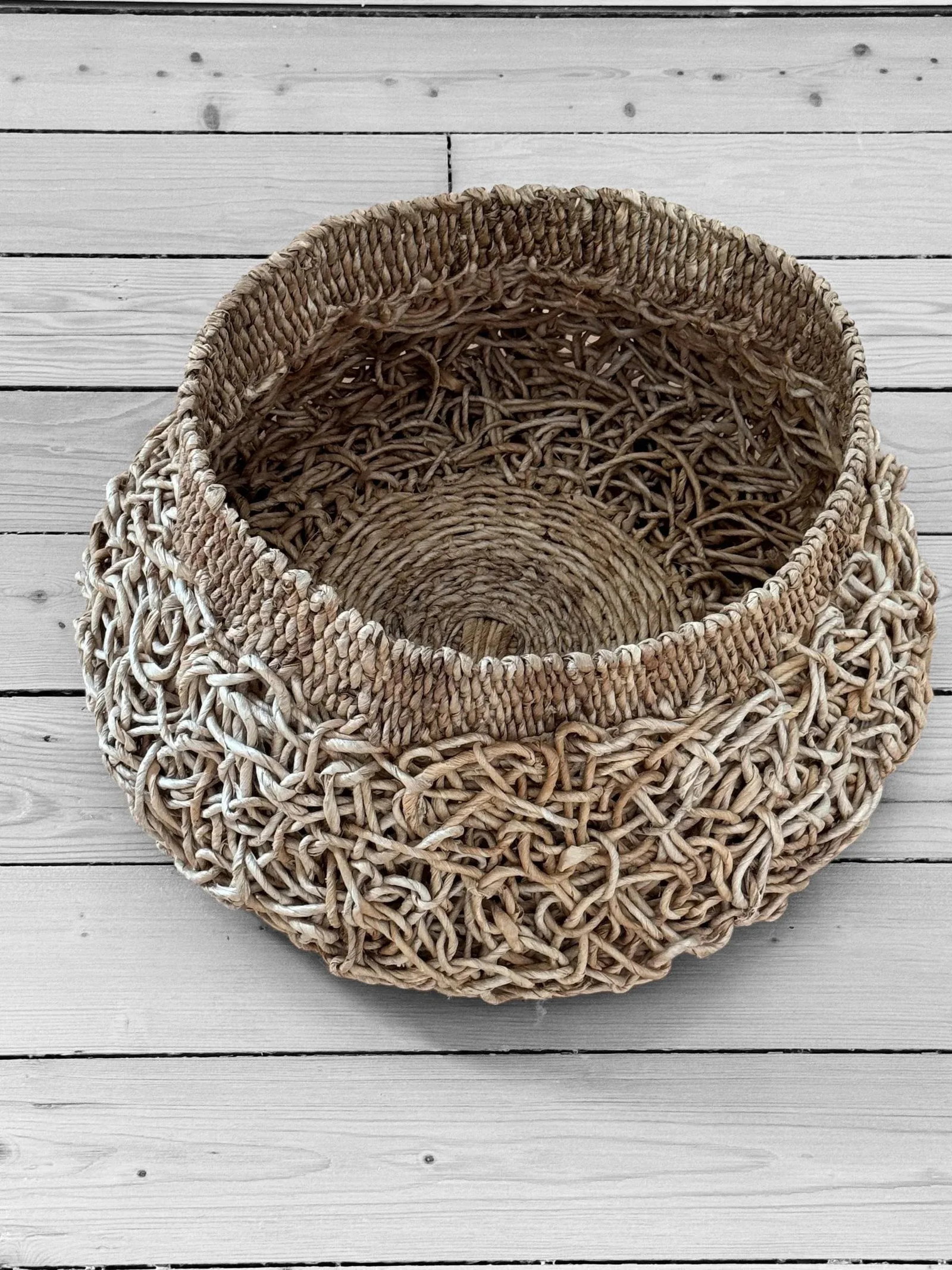 Large Raffia Basket - 5