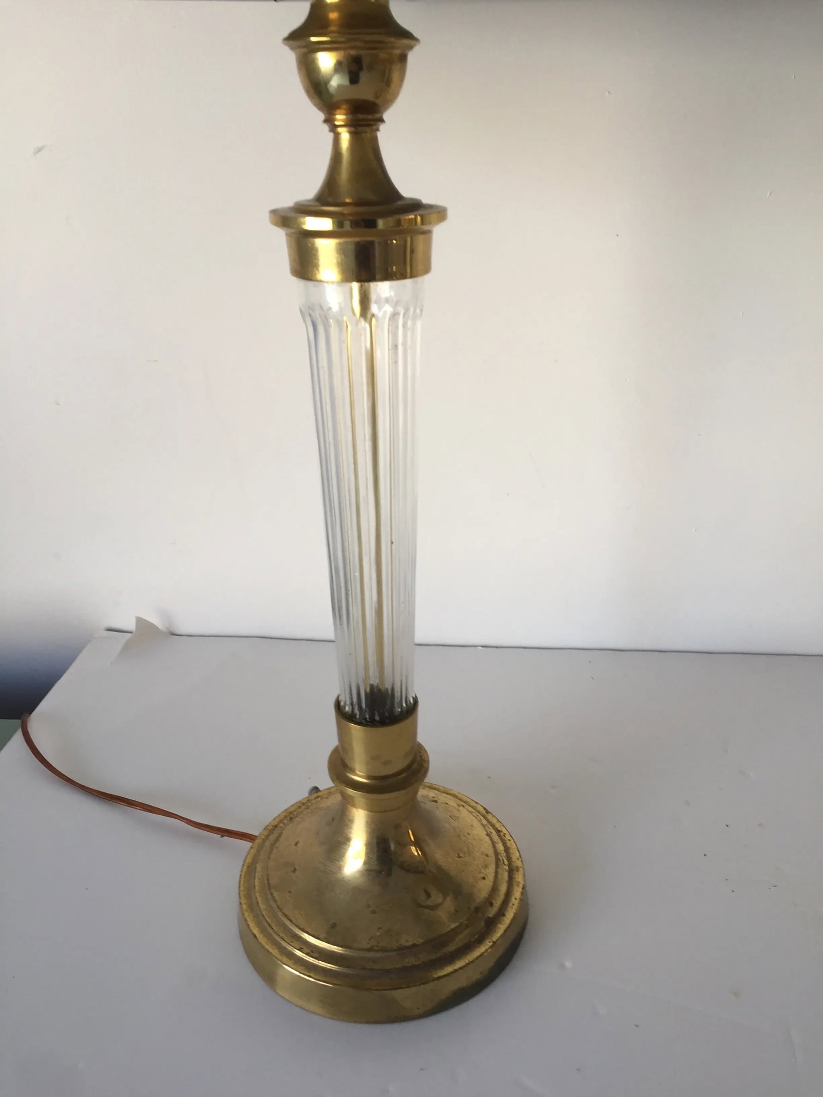 Mid-Century Table Lamps (2)ly Complimented by Custome Shades - 3