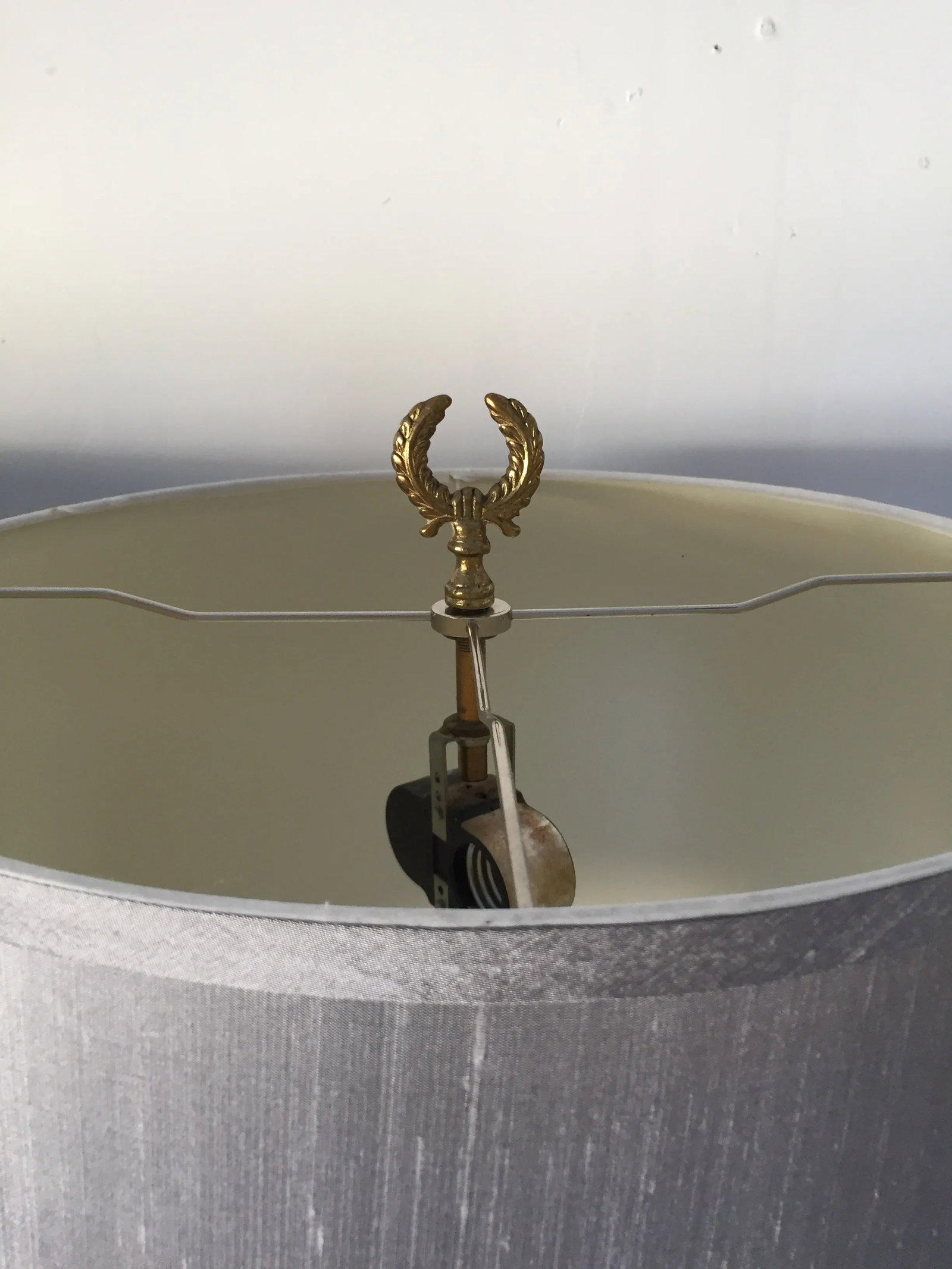 Mid-Century Table Lamps (2)ly Complimented by Custome Shades - 5