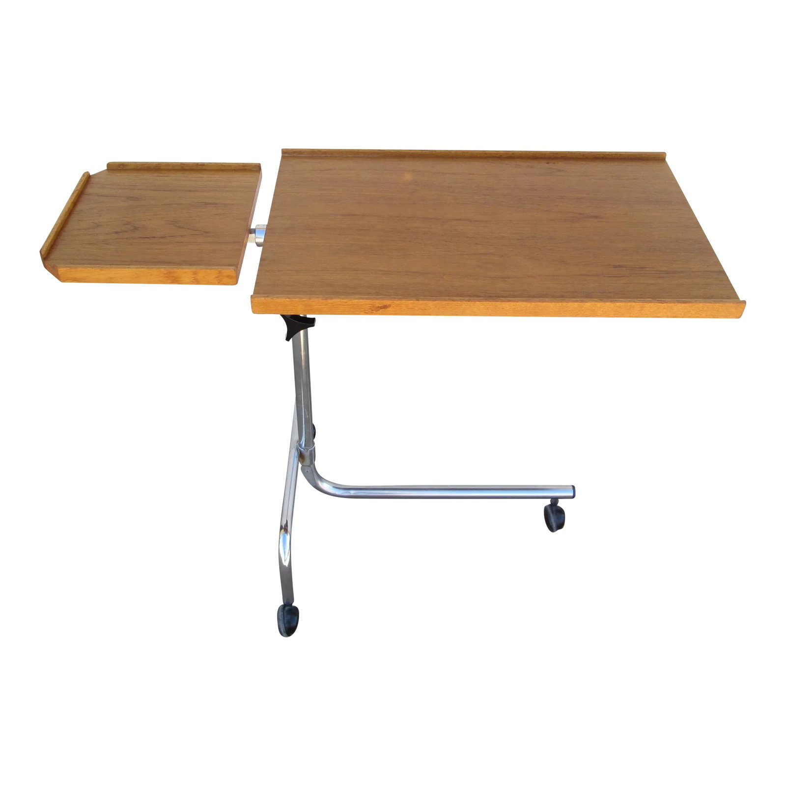 HMN Danecastle Teak Chrome Music Stand Danish Modern (1 of 12)
