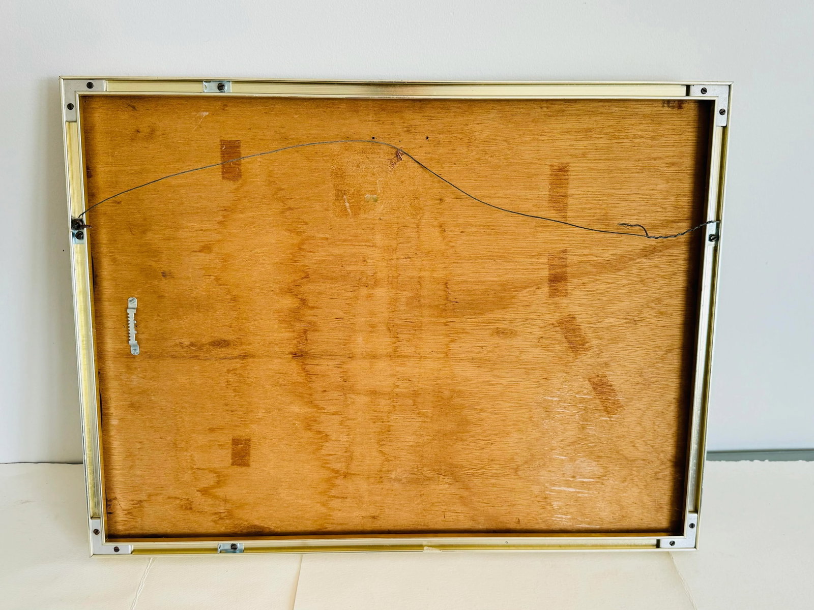 Vintage 1970s Brutalist Metal Wall Hanging - 7