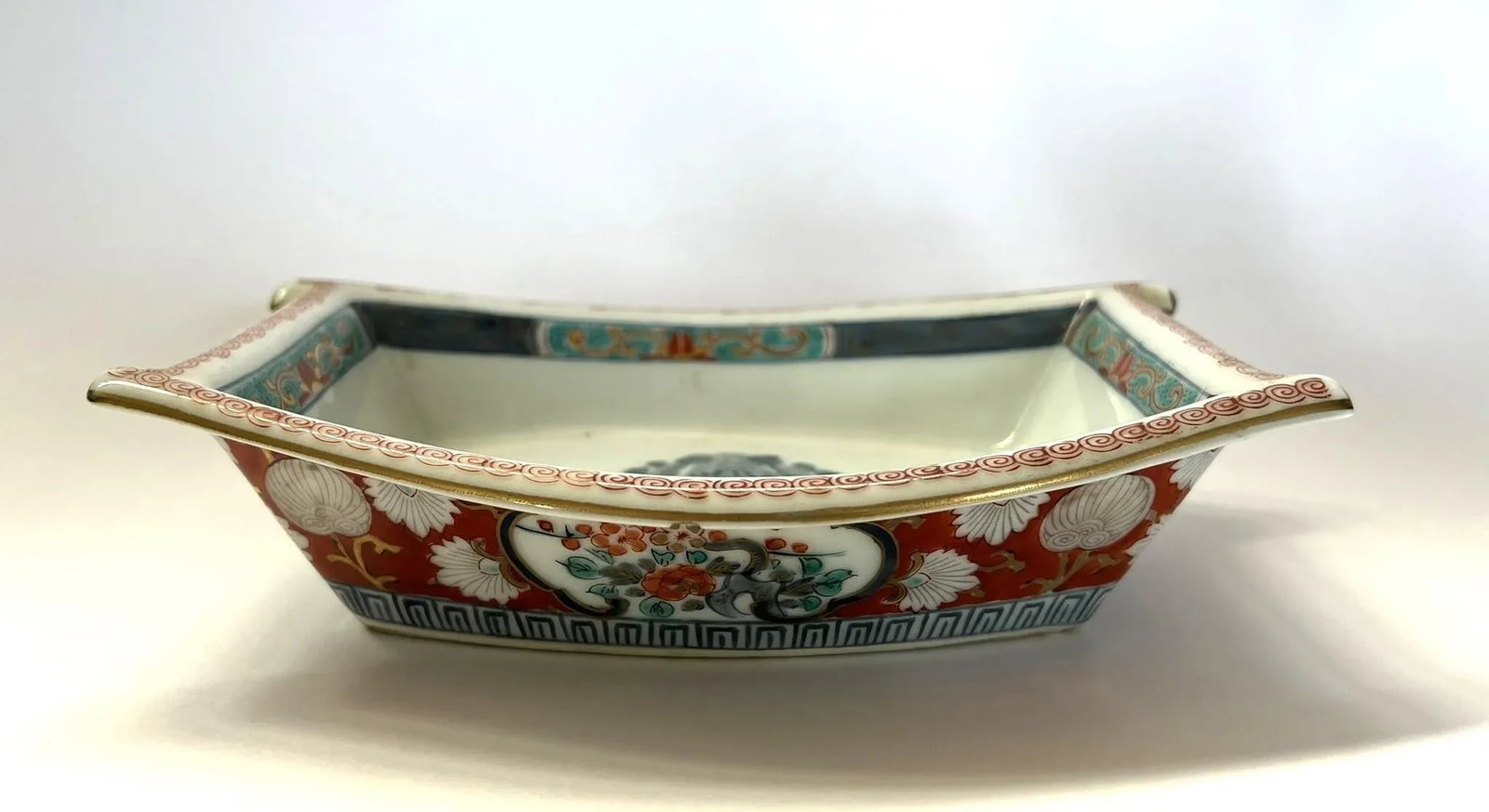 Antique Boat Shape Imari Bowl - 3