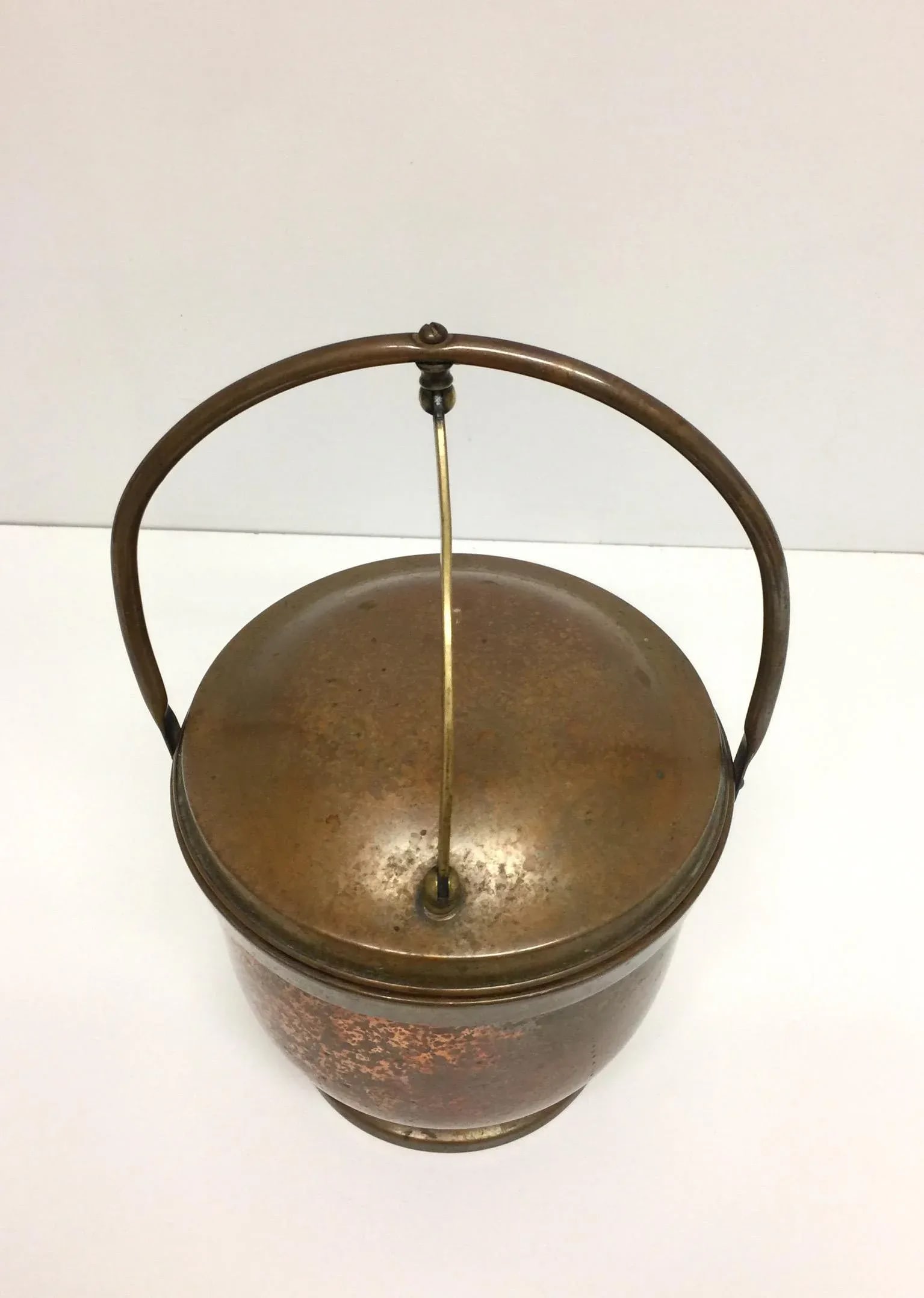 Early 20th Century Antique Copper Poole Silver Company Ice Bucket - 2