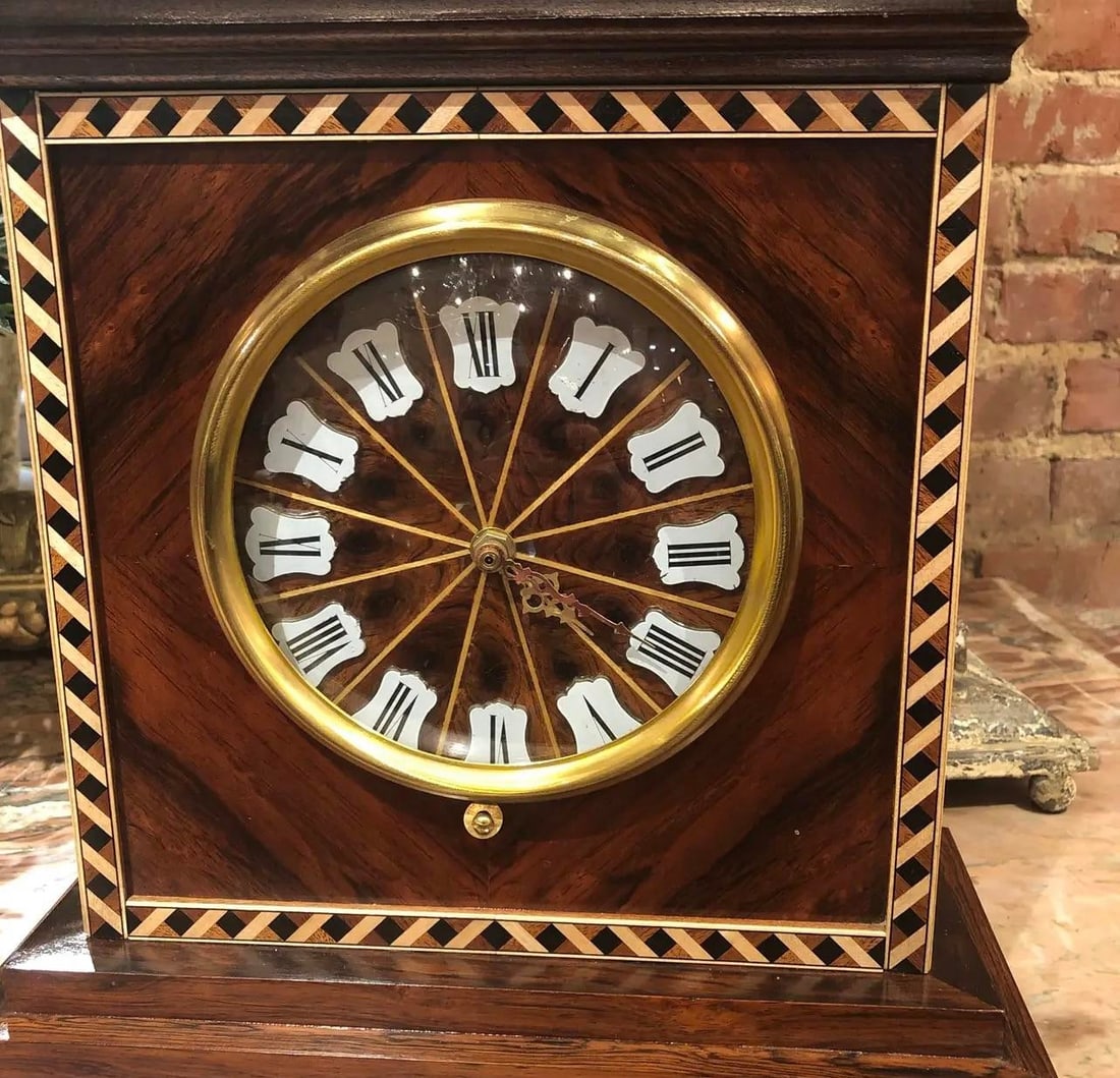 Inlaid Bracket Clock - 3