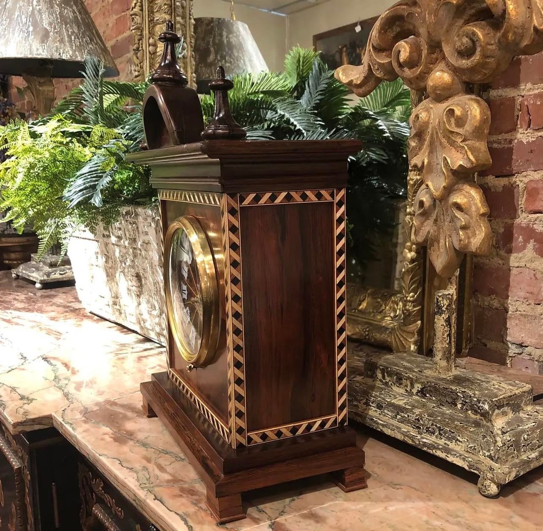 Inlaid Bracket Clock - 4