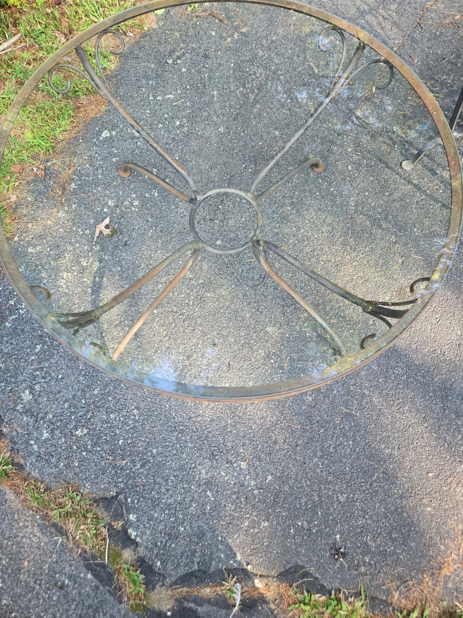 Vintage Wrought Iron Patio Tables - 6