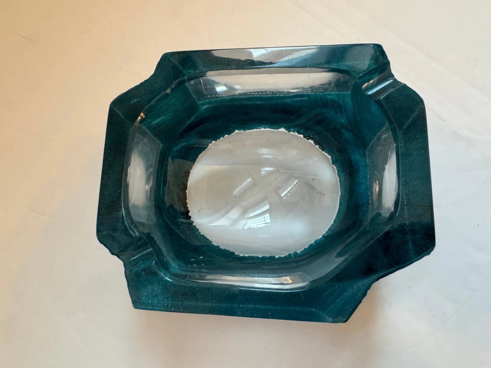 Cesar Badaccini Argos Daum Crystal 1970 French Bowl Ashtray - 3