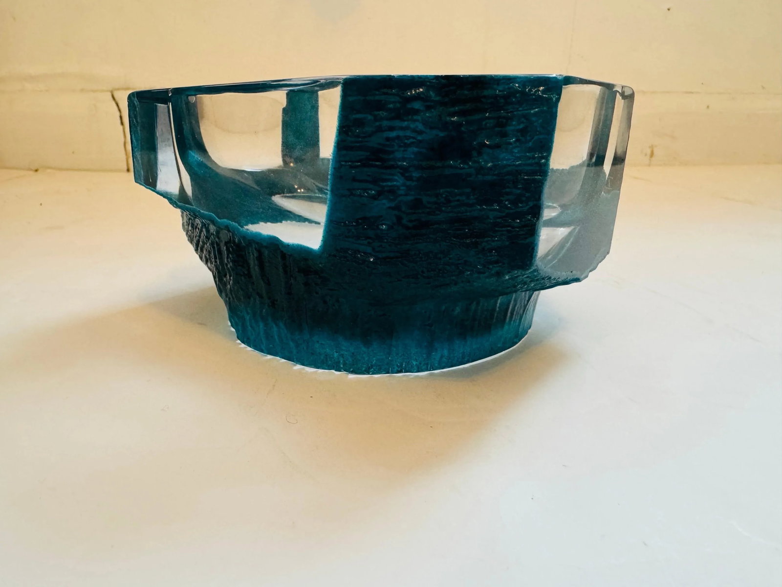 Cesar Badaccini Argos Daum Crystal 1970 French Bowl Ashtray - 8