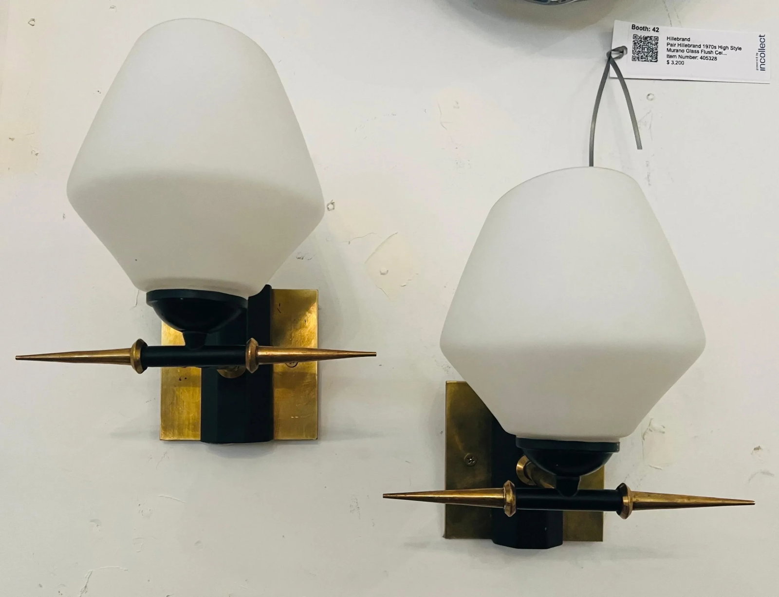 Pair of French 1960s Arlus Wall Lamps - 2