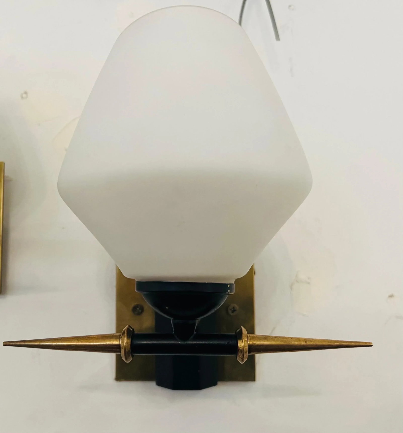 Pair of French 1960s Arlus Wall Lamps - 3