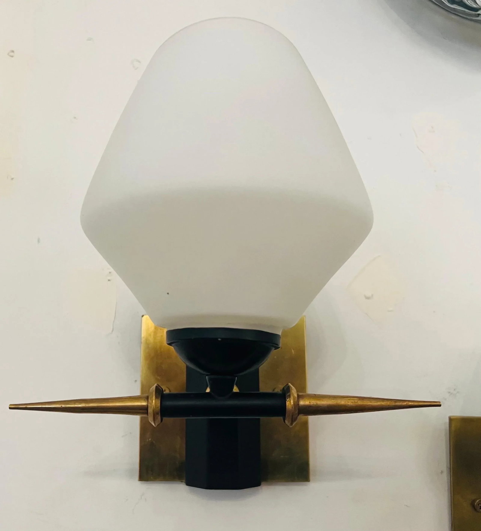 Pair of French 1960s Arlus Wall Lamps - 7