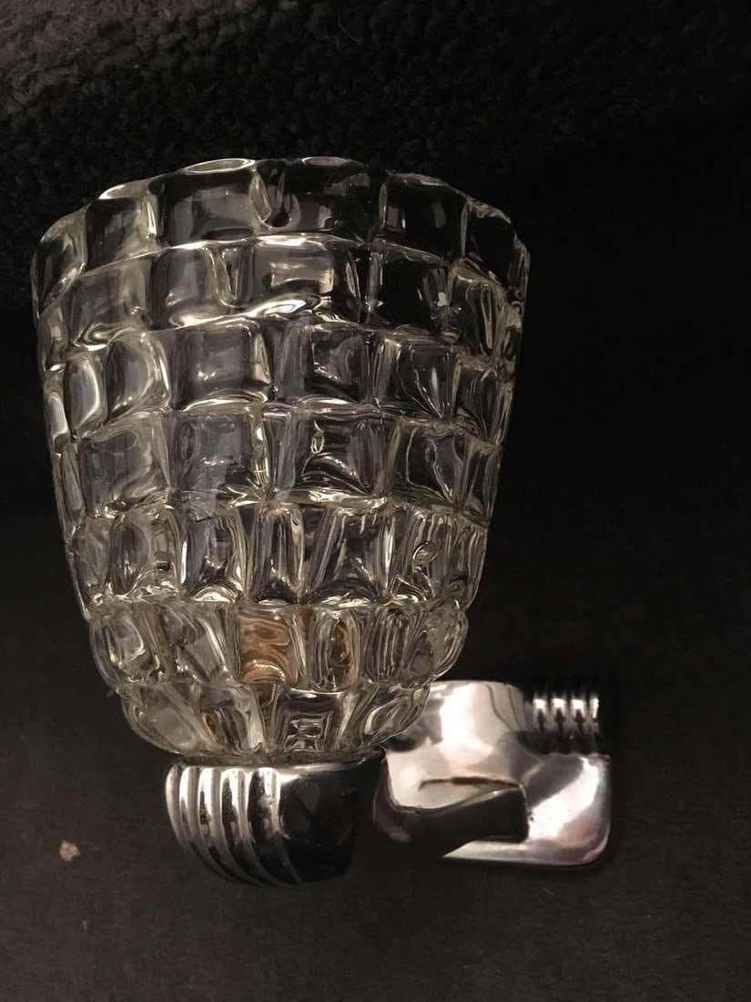 1960s Barovier Murano Glass Wall Light - 4