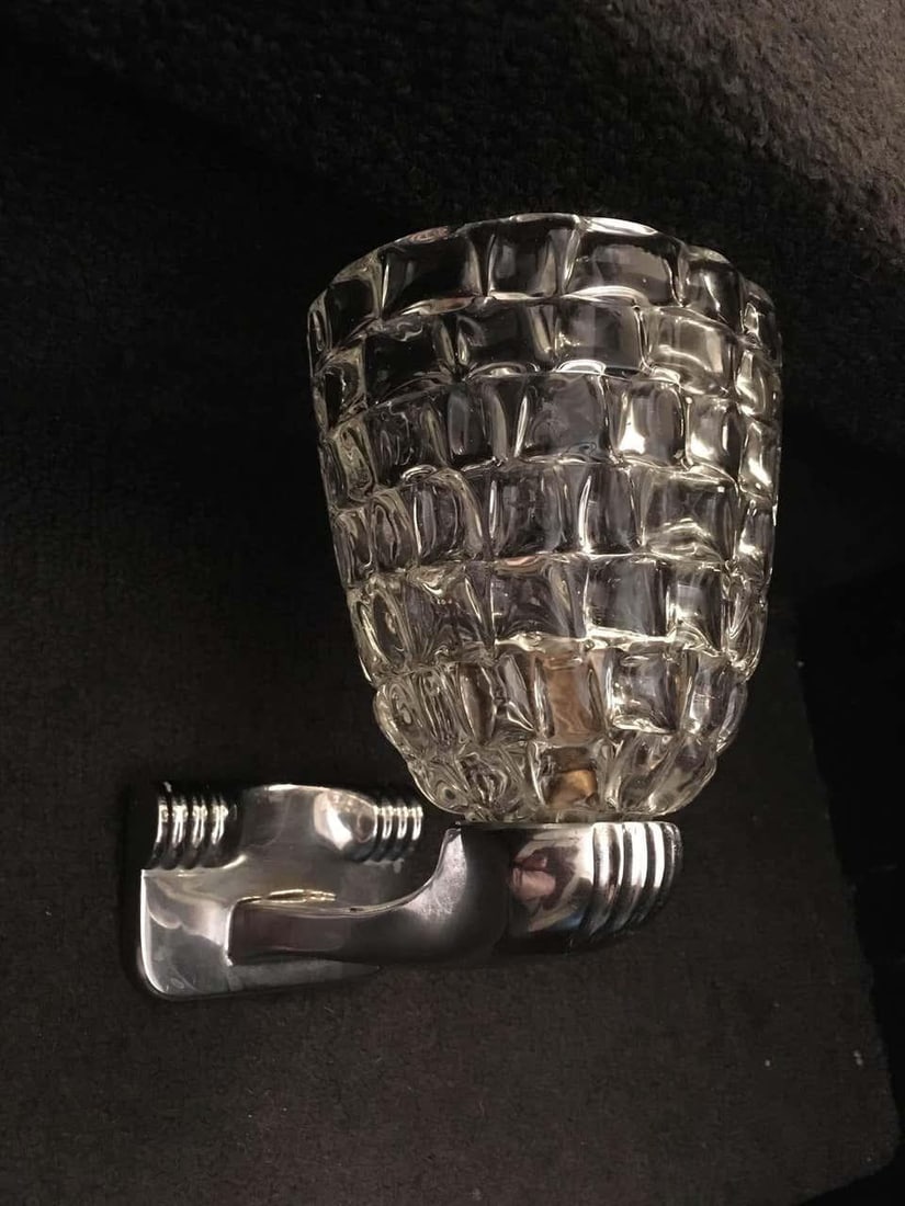 1960s Barovier Murano Glass Wall Light - 5