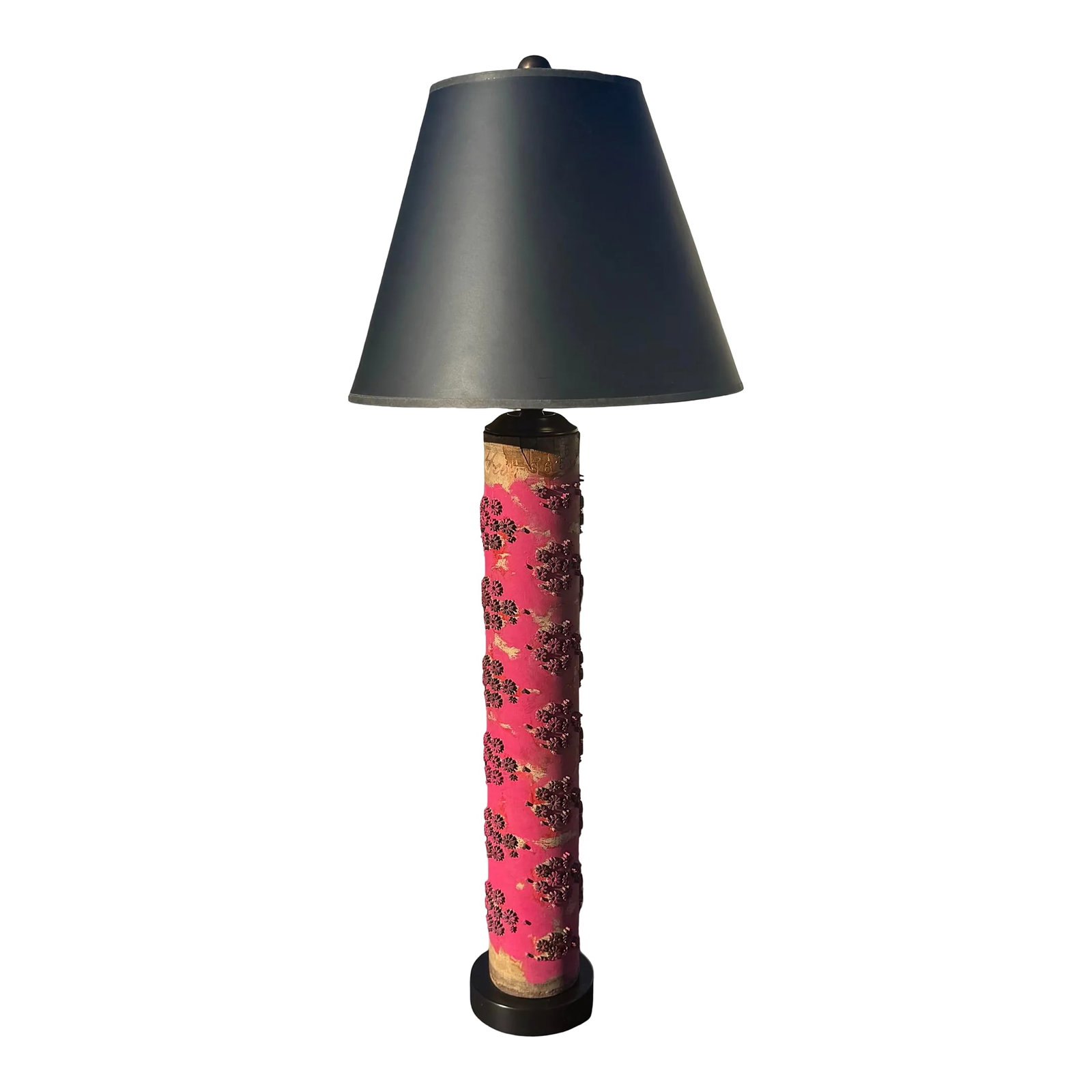 Vintage Wallpaper Roller Lamp (1 of 5)