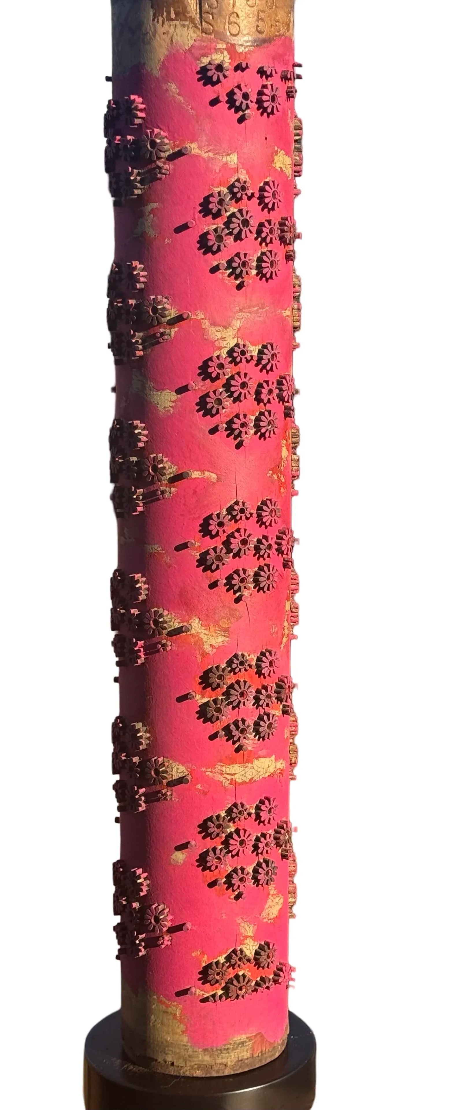 Vintage Wallpaper Roller Lamp - 3