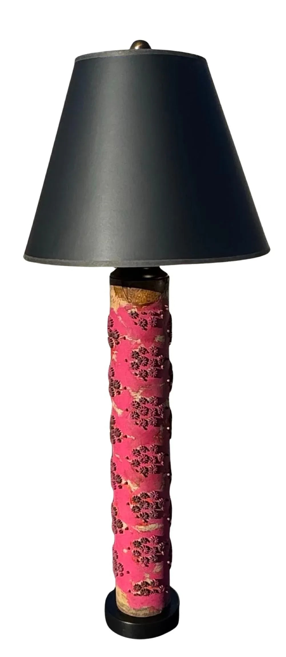 Vintage Wallpaper Roller Lamp - 5