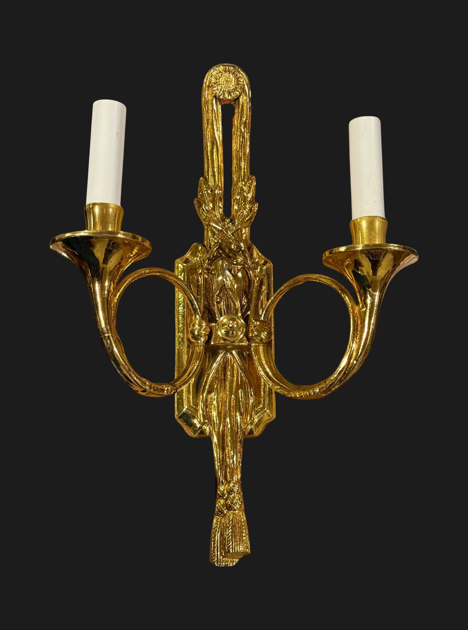 Italian Horn Wall Sconce - 2