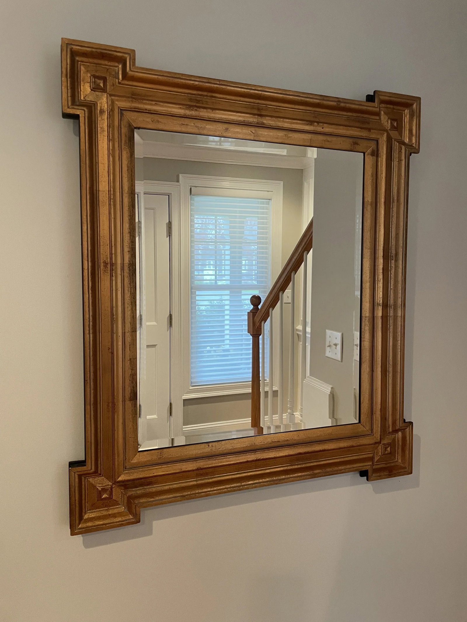 Mid-Century Gilt Mirror - 4