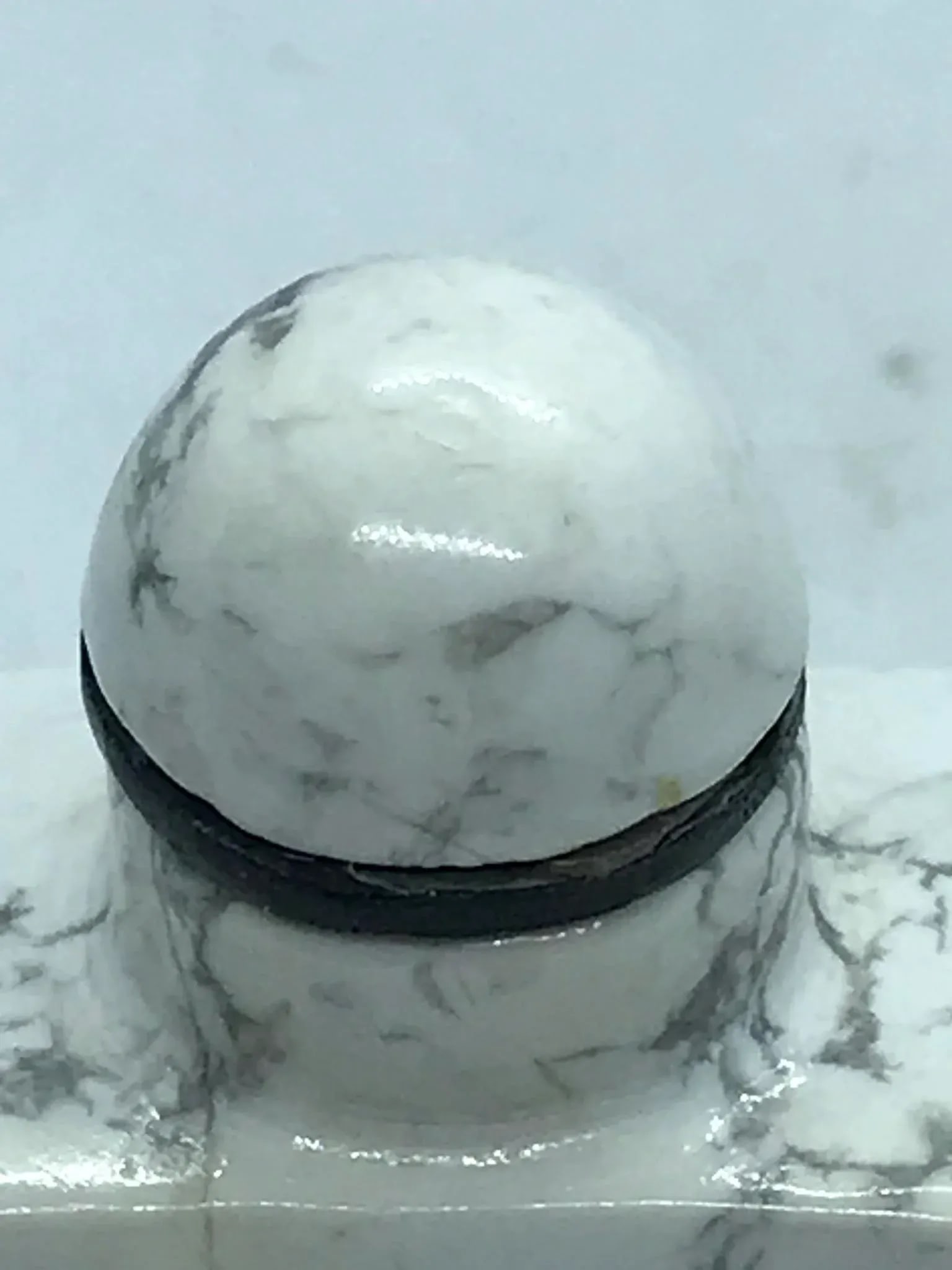 Vintage Howlite Snuff Bottle - 9