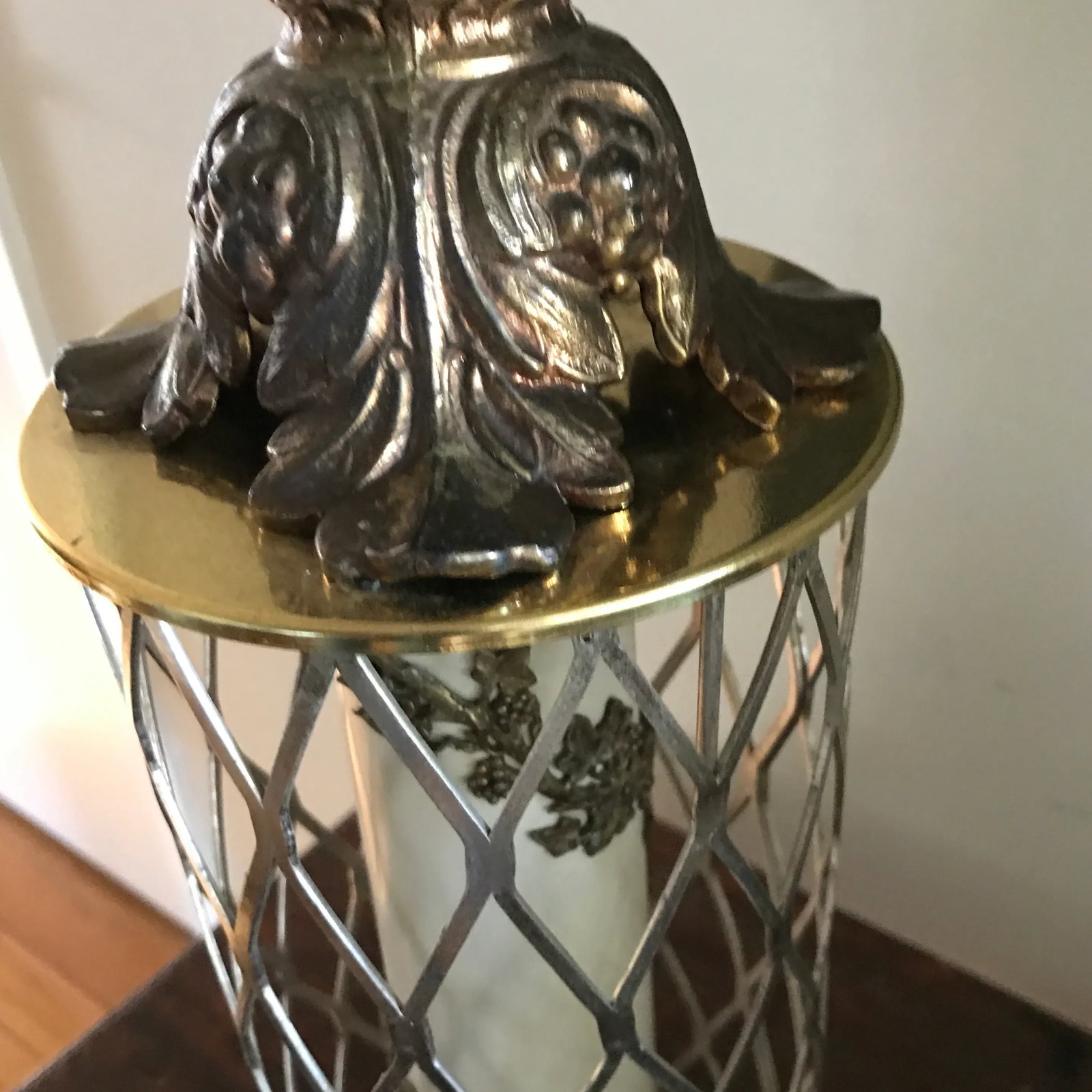 Rococo Traditional Metal Lamps - a Pair - 5