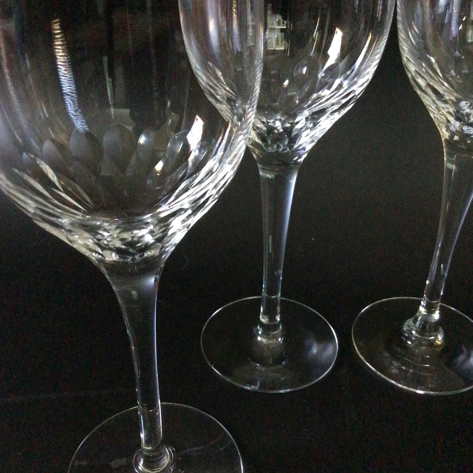 Orrefors Prelude Clear Water Goblets-Set of 4 - 10