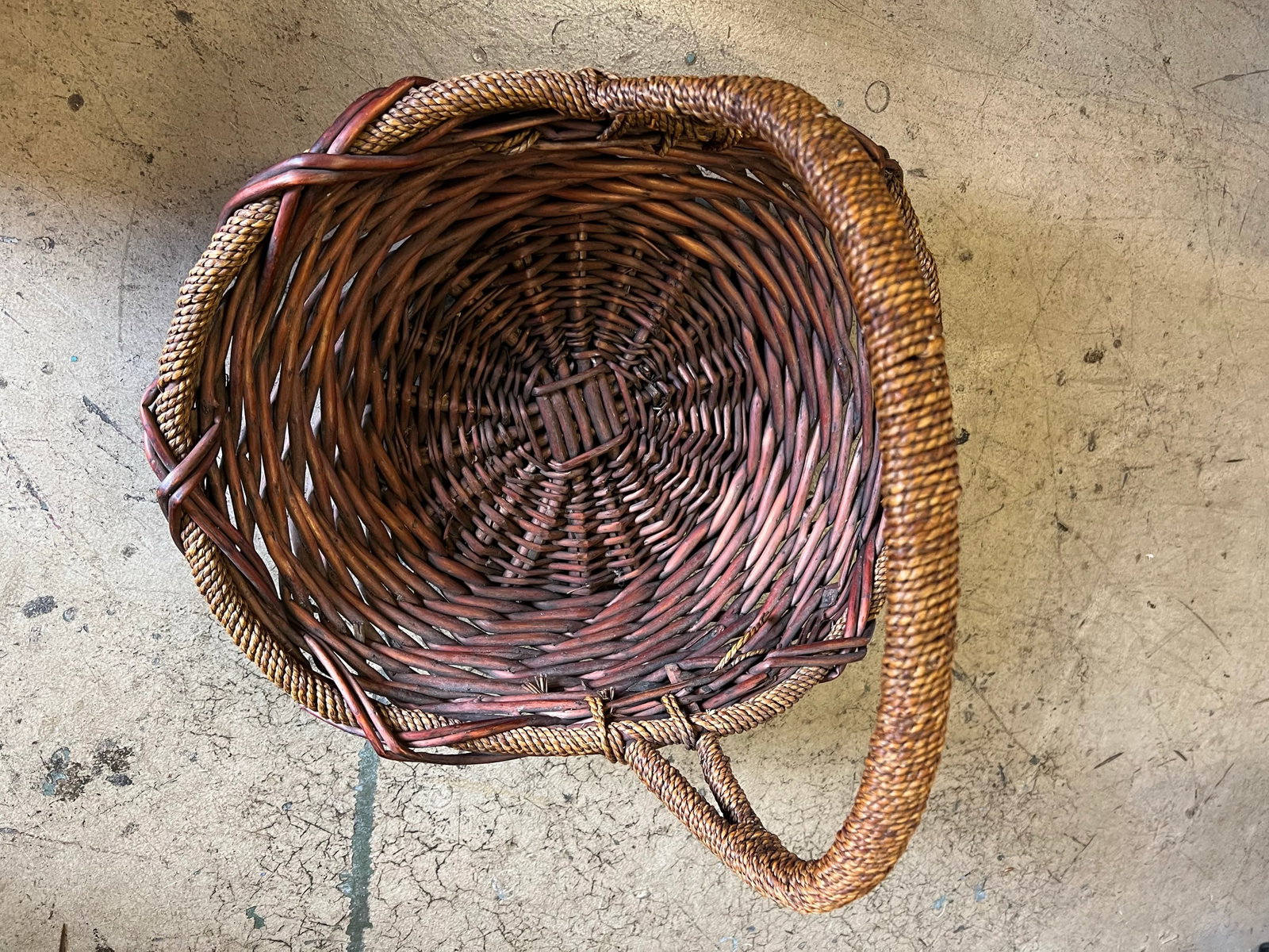 Vintage Gathering Flower/Herb Basket - 6