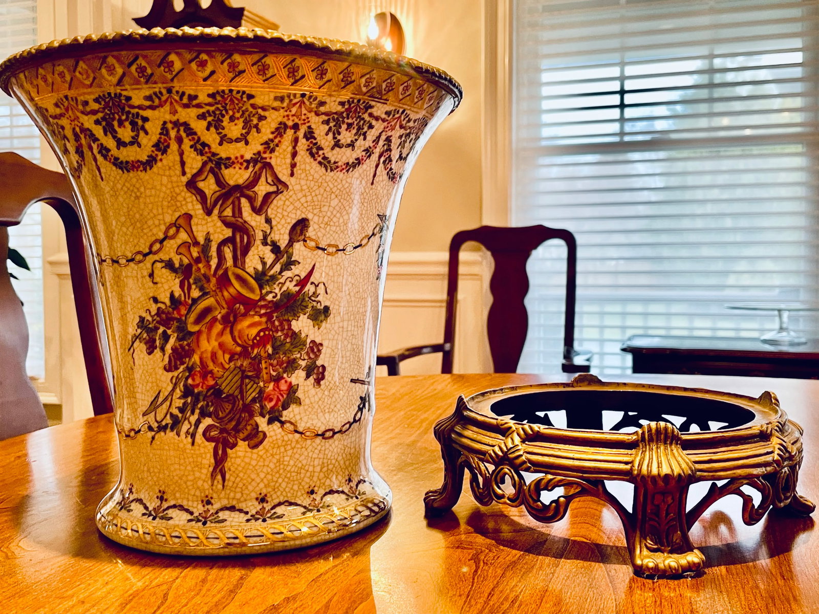 Vintage United Wilson Juwc 1897 Large Decorative Vase - 8