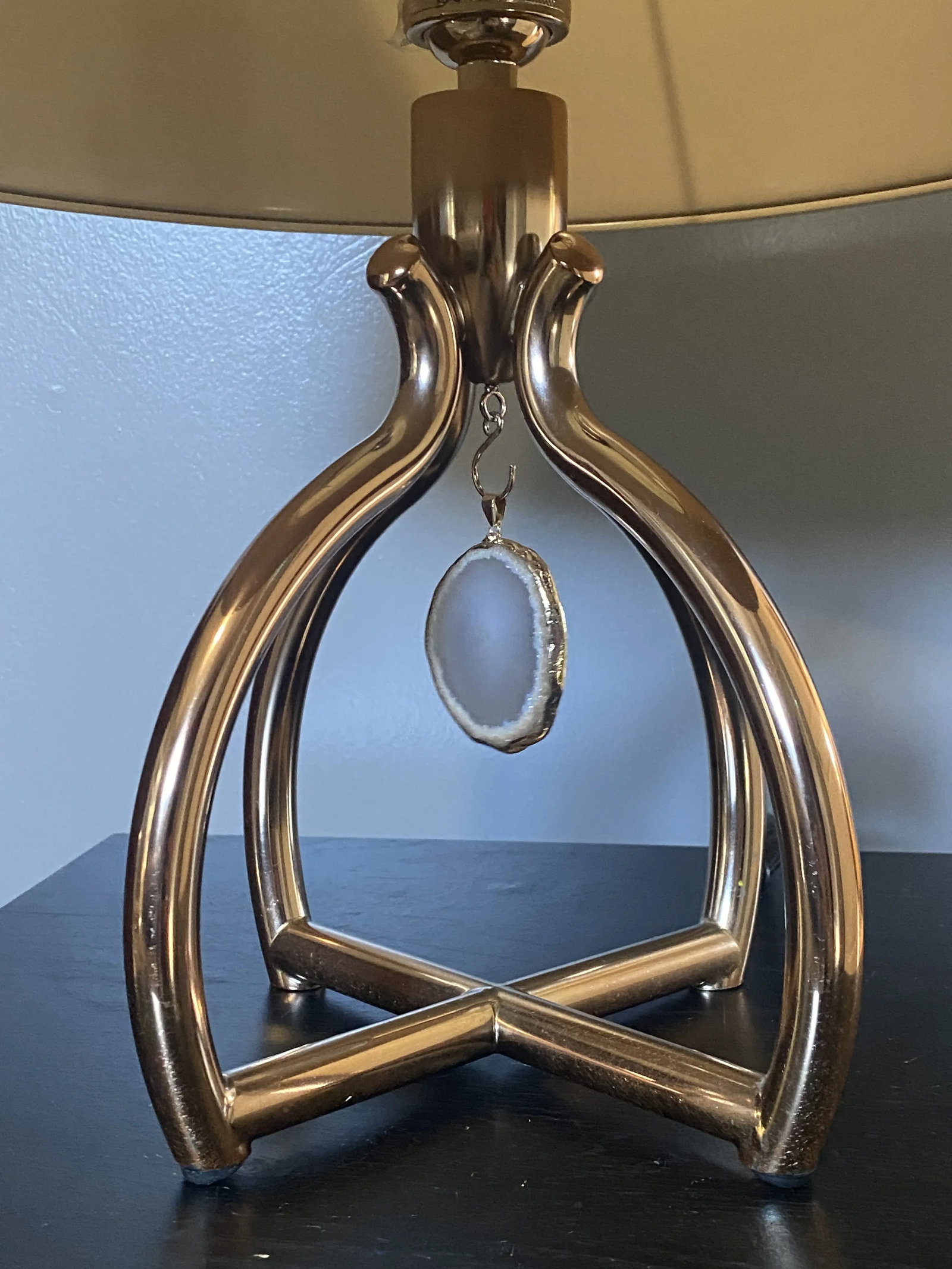 Arteriors Rose Gold Agate Accent Lamp - 3