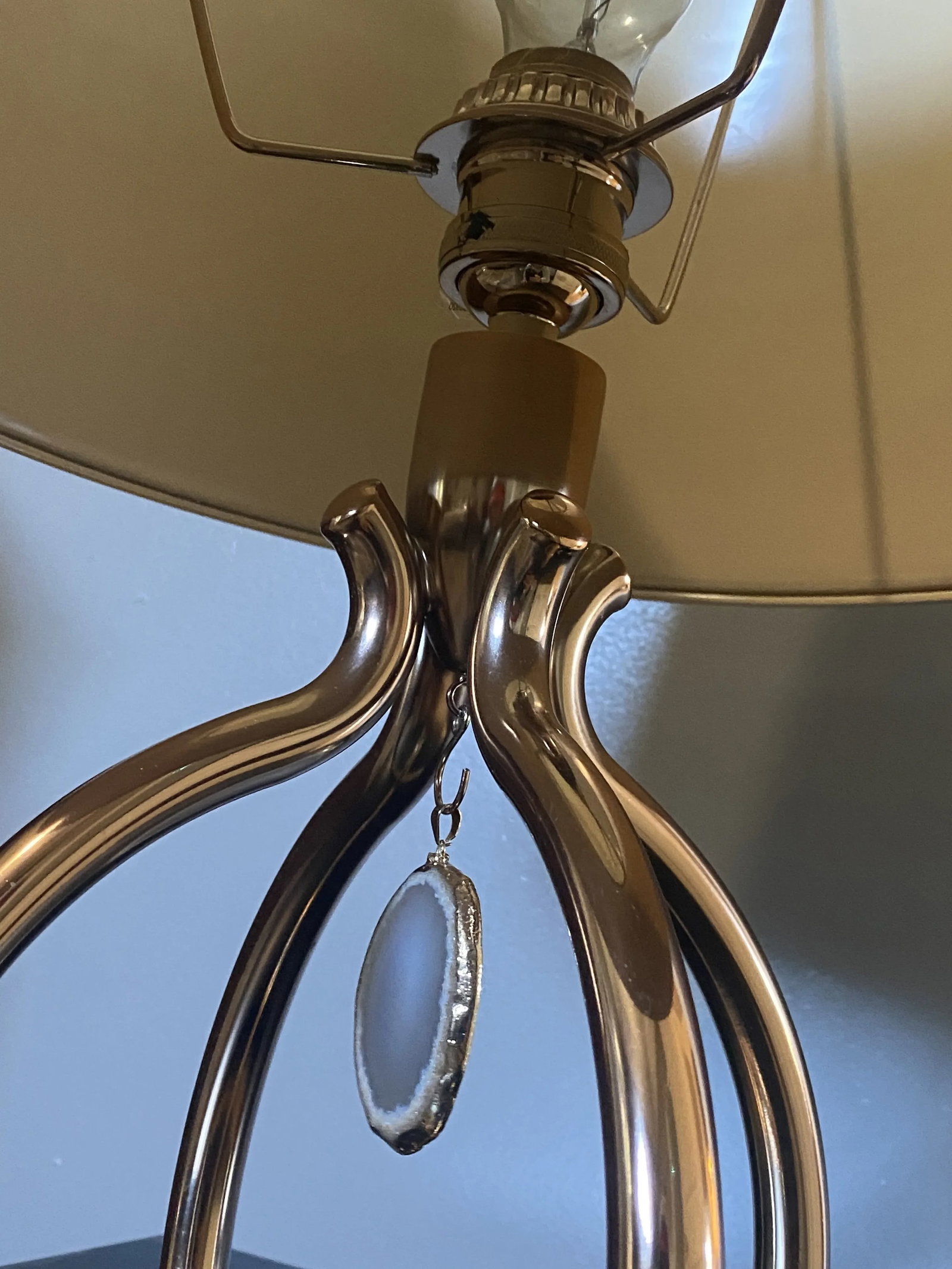 Arteriors Rose Gold Agate Accent Lamp - 6