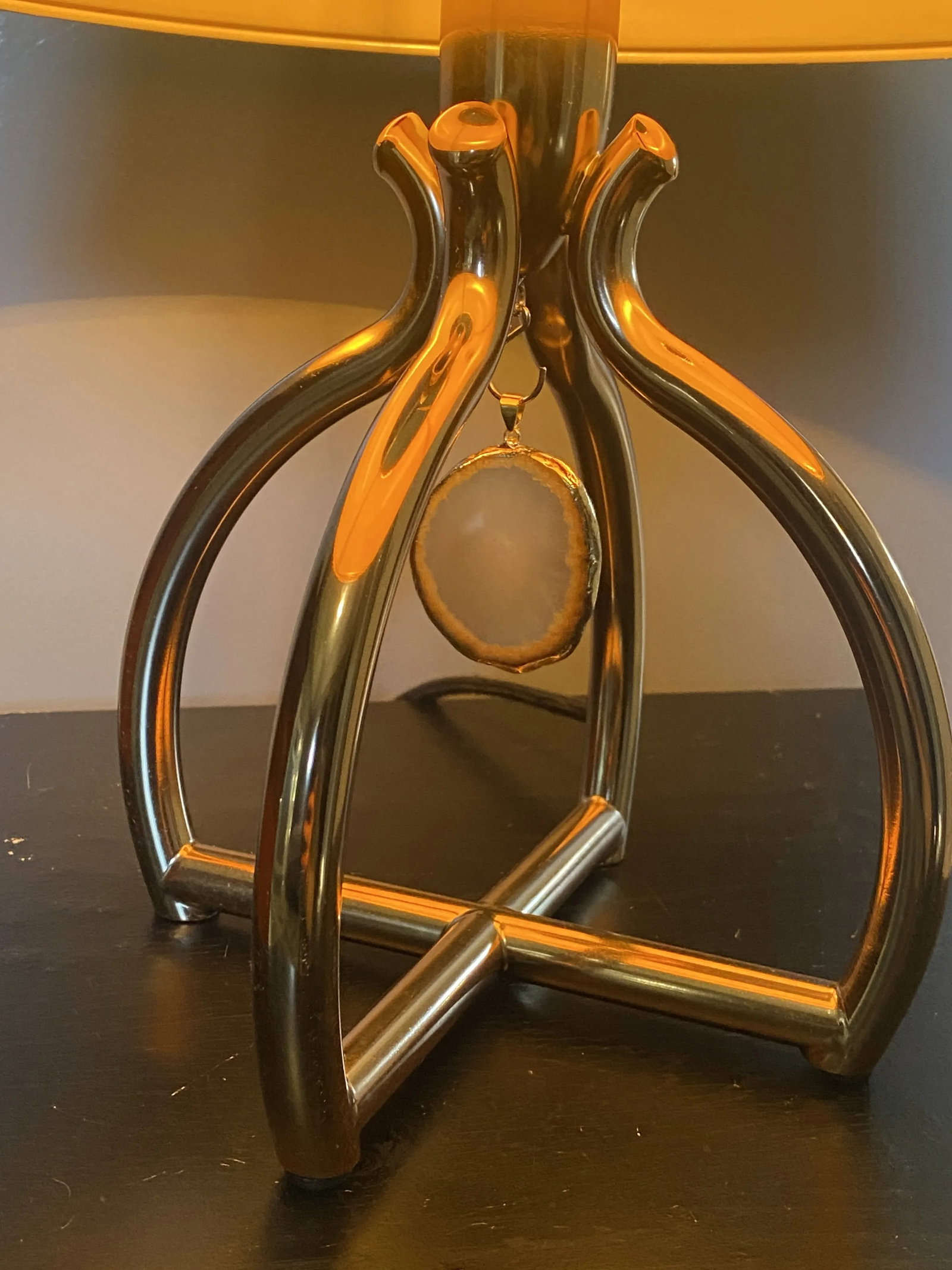 Arteriors Rose Gold Agate Accent Lamp - 8