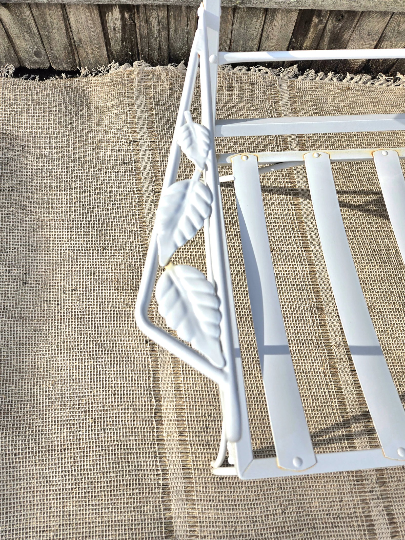 Vintage Wrought Iron Outdoor Patio Seating - 5