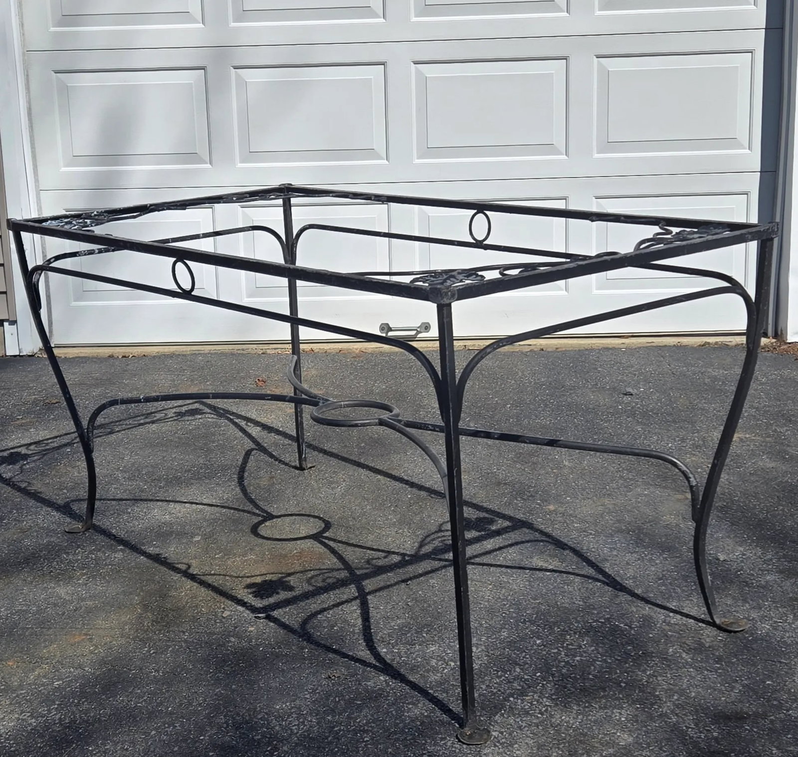 Vintage Salterini Wrought Iron Dining Table Base, Attributed - 10