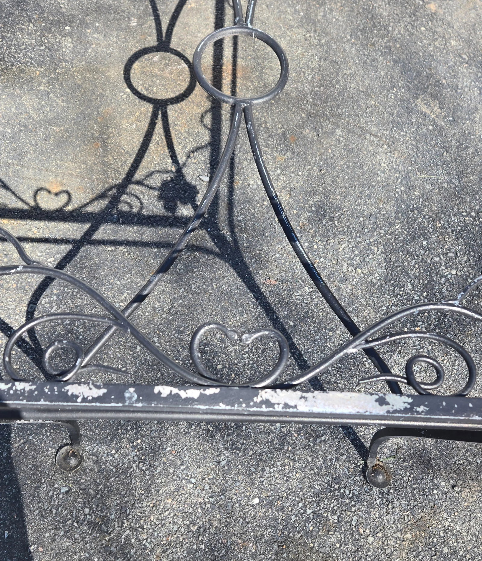 Vintage Salterini Wrought Iron Dining Table Base, Attributed - 8