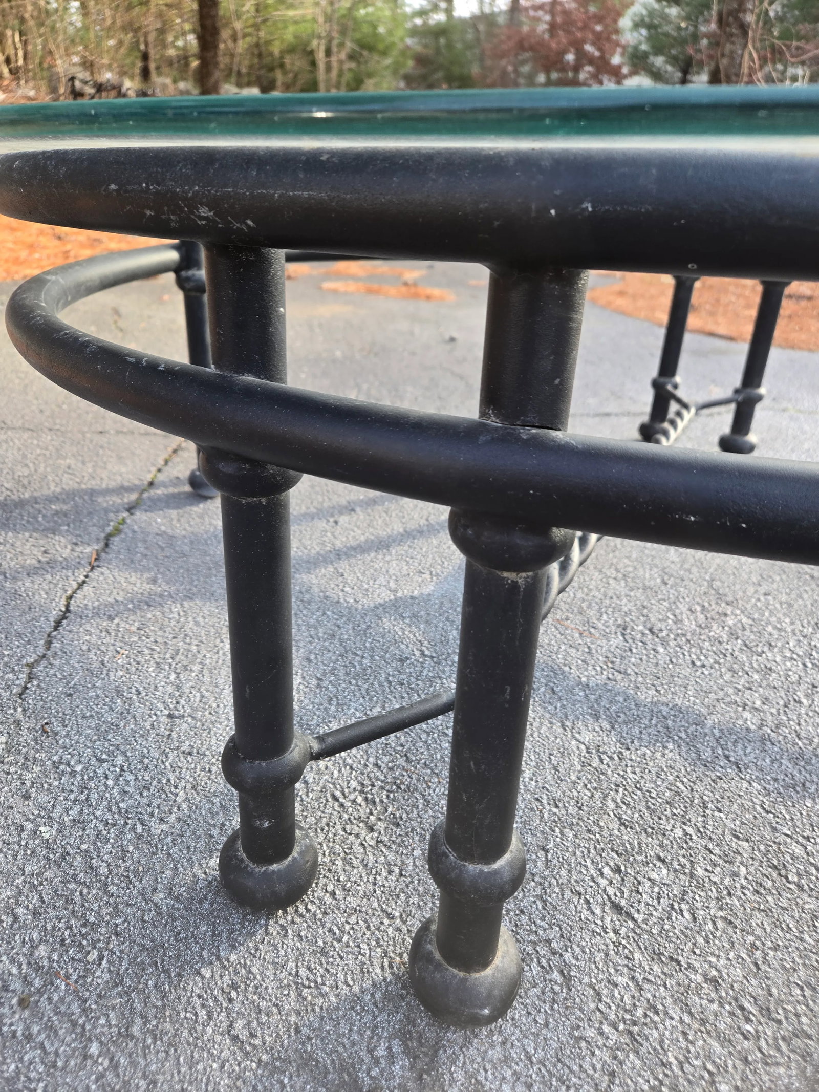 Late 20th Century Giacometti Style Outdoor Table - 3
