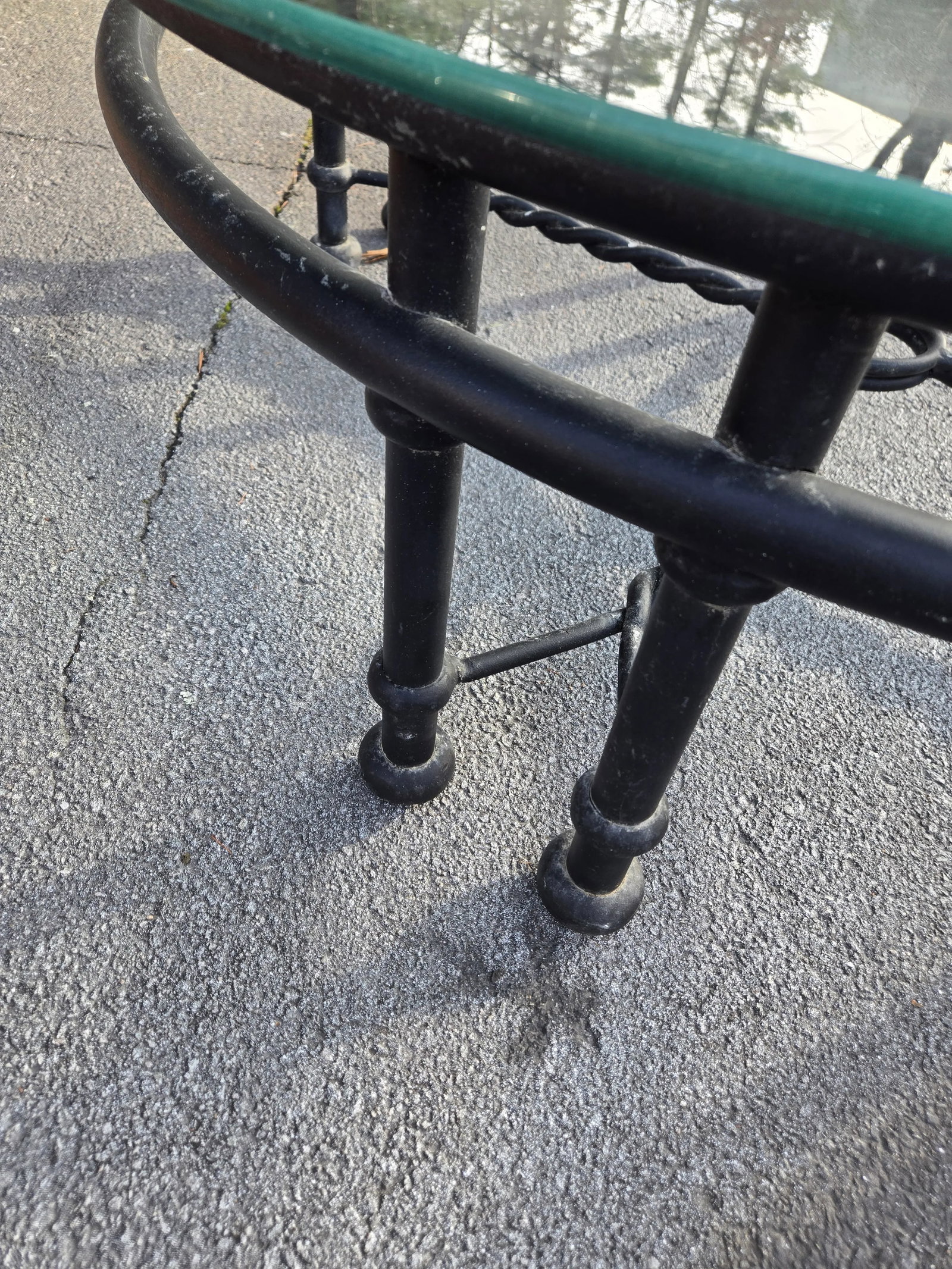Late 20th Century Giacometti Style Outdoor Table - 4