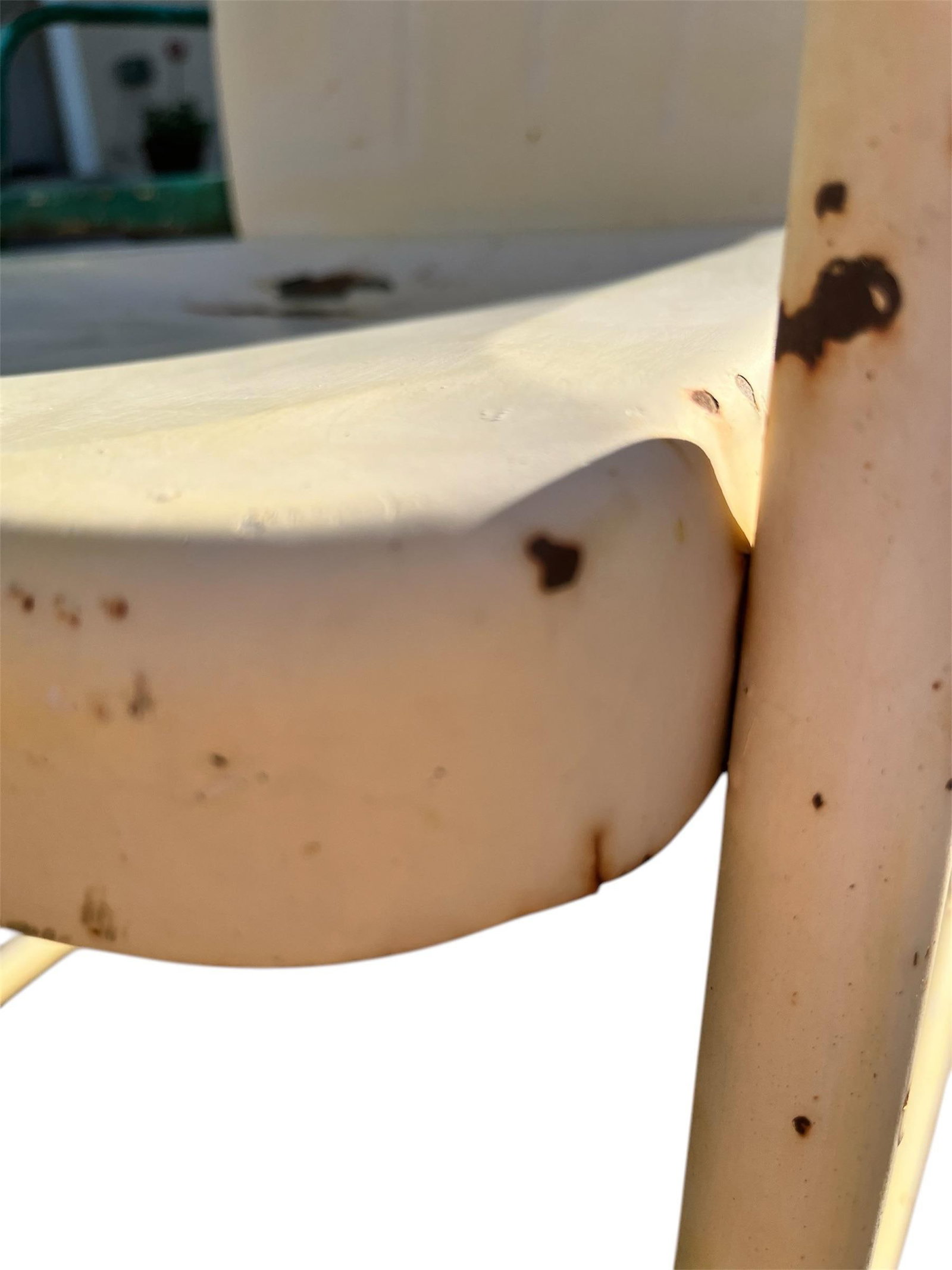 Vintage Metal Mid Century Rustic Chairs - Set of 2 - 6
