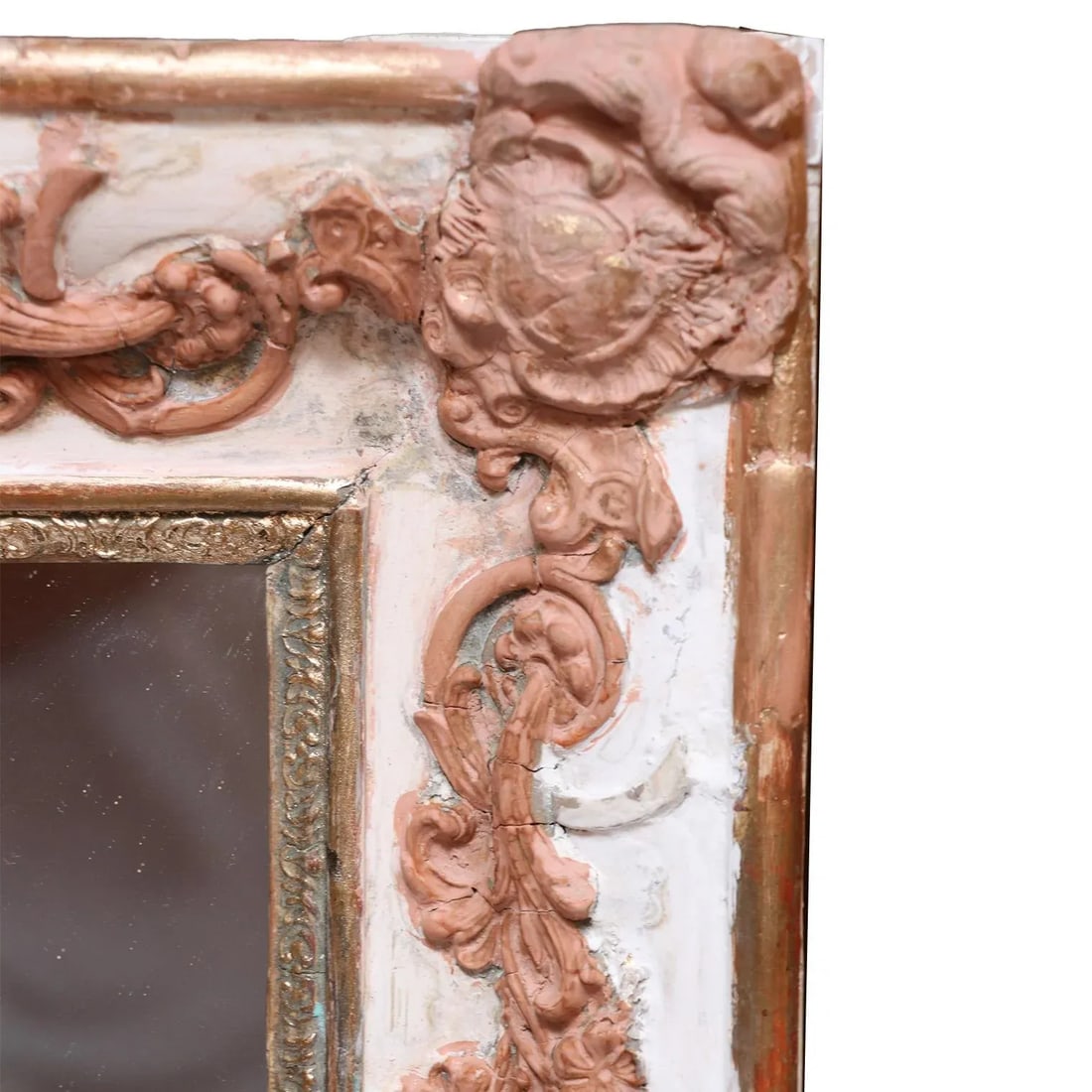 Antique Decorative Framed Mirror - 6