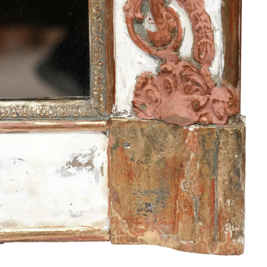 Antique Decorative Framed Mirror - 7