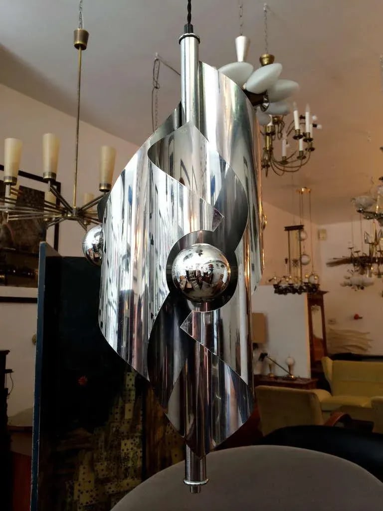 1960s French Pendant Light - 4